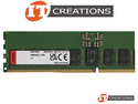 KINGSTON 32GB PC5-51200 DDR5-6400 REGISTERED ECC / EC8 2RX8 CL52 288 PIN 1.1V MEMORY MODULE ( PC5-6400 ) ( ERROR CORRECTION CODE 80 BIT ) preview image #3
