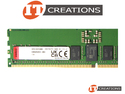 KINGSTON / SERVER PREMIER 32GB PC5-51200 DDR5-6400 REGISTERED ECC / EC8 2RX8 CL52 288 PIN 1.1V MEMORY MODULE ( PC5-6400 ) ( ERROR CORRECTION CODE 80 BIT ) preview image #3