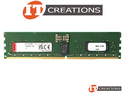 KINGSTON / SERVER PREMIER 16GB PC5-51200 DDR5-6400B-R REGISTERED ECC 1RX8 CL52 288 PIN 1.1V MEMORY MODULE ( PC5-6400B-R ) preview image #1