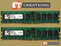 KINGSTON 2GB ( 2 X 1GB ) PC2-3200R DDR2-400 REGISTERED ECC CL3 240 PIN 1.8V MEMORY MODULE KIT ( KTH-MLG4/2G ) preview image #0