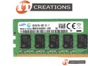 SAMSUNG 8GB PC4-19200E DDR4-2400T-E UNBUFFERED ECC 2RX8 CL17 288 PIN 1.20V MEMORY MODULE ( PC4-2400T-E ) preview image #0