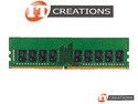 SAMSUNG 16GB PC4-19200 DDR4-2400T-E UNBUFFERED ECC 2RX8 CL17 288 PIN 1.20V MEMORY MODULE ( PC4-2400T-E ) preview image #1