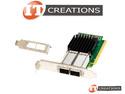 MELLANOX CONNECTX-4 DUAL PORT EDR 100GB/S INFINIBAND / 100GBE ETHERNET PCI-E 3.0 X16 QSFP28 VPI NETWORK ADAPTER - ENHANCED DATA RATE IB MODEL CX456A - ( 2 ) TWO QUAD SMALL FORM FACTOR PLUGGABLE QSFP TRANSCEIVER SLOTS preview image #0