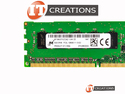 MICRON 4GB PC3L-12800E DDR3-1600 UNBUFFERED ECC 2RX8 CL11 240 PIN 1.35V LOW VOLTAGE MEMORY MODULE preview image #1