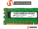 MICRON 4GB PC3L-10600R DDR3-1333 REGISTERED ECC 2RX8 CL9 240 PIN 1.35V LOW VOLTAGE MEMORY MODULE preview image #0