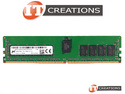 MICRON 16GB PC4-19200T-R DDR4-2400T-R REGISTERED ECC 2RX8 CL17 288 PIN 1.20V MEMORY MODULE ( PC4-2400T-R ) preview image #1