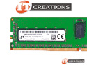 MICRON 16GB PC4-19200T-R DDR4-2400T-R REGISTERED ECC 2RX8 CL17 288 PIN 1.20V MEMORY MODULE ( PC4-2400T-R ) preview image #0