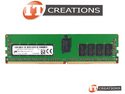 MICRON 16GB PC4-19200T-R DDR4-2400T-R REGISTERED ECC 2RX8 CL17 288 PIN 1.20V MEMORY MODULE ( PC4-2400T-R ) preview image #1