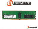 MICRON 16GB PC4-21300R DDR4-2666V-R REGISTERED ECC 2RX8 CL19 288 PIN 1.20V MEMORY MODULE ( PC4-2666V-R ) preview image #1
