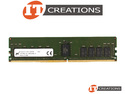MICRON 16GB PC4-25600 DDR4-3200AA-R REGISTERED ECC 2RX8 CL22 288 PIN 1.20V MEMORY MODULE ( PC4-3200AA-R ) preview image #1