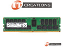 MICRON 32GB PC4-21300 DDR4-2666V-R REGISTERED ECC 2RX4 CL19 288 PIN 1.20V MEMORY MODULE ( PC4-2666V-R ) preview image #1