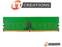 MICRON 8GB PC4-19200 DDR4-2400T-E UNBUFFERED ECC 1RX8 CL17 288 PIN 1.20V MEMORY MODULE EDIMM EUDIMM ( PC4-2400T-E ) preview image #1