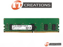 MICRON 8GB PC4-21300 DDR4-2666V-R REGISTERED ECC 1RX8 CL19 288 PIN 1.20V MEMORY MODULE ( PC4-2666V-R ) preview image #1