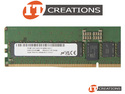 MICRON 32GB PC5-38400 DDR5-4800B-R REGISTERED ECC / EC8 1RX4 CL40 288 PIN 1.1V MEMORY MODULE ( PC5-4800B-R ) ( ERROR CORRECTION CODE 80 BIT ) preview image #2