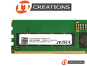 MICRON 32GB PC5-44800 DDR5-5600B-R REGISTERED ECC / EC8 2RX8 CL46 288 PIN 1.1V MEMORY MODULE ( PC5-5600B-R ) ( ERROR CORRECTION CODE 80 BIT ) preview image #0