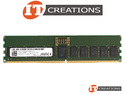 MICRON 32GB PC5-51200B-R DDR5-6400B-R REGISTERED ECC / EC8 2RX8 CL52 288 PIN 1.1V MEMORY MODULE ( PC5-6400B-R ) ( ERROR CORRECTION CODE 80 BIT ) preview image #1