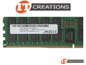 MICRON 128GB PC5-44800B-R DDR5-5600B-R REGISTERED ECC / EC8 2RX4 CL46 288 PIN 1.1V MEMORY MODULE ( PC5-5600B-R ) ( ERROR CORRECTION CODE 80 BIT ) preview image #2