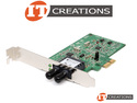 TRANSITION 100BASE-FX NETWORK FAST ETHERNET CARD - 100BASE 1300NM MULTIMODE PCI-E X1 NETWORK INTEFACE CARD NIC ( 2 ) TWO 1X9 ST CONNECTORS ( UPC 64817 preview image #1