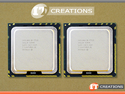 INTEL XEON CPU MATCHING PAIR ASSEMBLY HAS (2) E5520 2.2GHZ QUAD CORE PROCESSORS