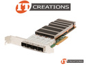NUTANIX / SILICOM 10GBE QUAD PORT SFP+ PCI-E 3.0 X8 SERVER ADAPTER - INTEL 82599ES BASED ( 4 ) FOUR SMALL FORM FACTOR PLUGGABLE SFP TRANSCEIVER SLOTS
