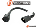POWERFIG AC POWER CORD IEC 60320 C14 TO NEMA 5-15 1 FOOT preview image #0