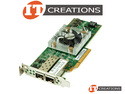 DELL / QLOGIC QLE8262L HBA 10GBE PCI-E 2.0 X8 ( 2 ) TWO TRANSCEIVERS SFP PORTS CONVERGE NETWORK ADAPTER CNA HOST BUS ADAPTER preview image #0
