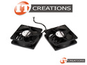 HP DUAL REAR FAN 12V DC 0.35A FOR HP Z620 / Z640 / Z820 / Z840 WORKSTATION - ( 2 ) TWO FAN ASSEMBLY ( FANS SHARE THE SAME PIN CONNECTION )