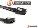 LENOVO DUAL MINI SAS HD TO X2 MINI SAS CABLE - 24 INCH / 27 IN ( 2 ) TWO SFF-8643 ( DUAL CONNECTOR ) TO ( 2 ) TWO SFF-8087 CONNECTORS preview image #1
