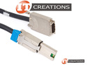 EXTERNAL MINI SAS TO CX4 CONNECTOR 3M CABLE - 118 INCH SFF-8088 PUSH TAB TO SFF-8470 SCREW preview image #1