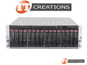 SUPERMICRO SUPERSERVER 5037MC-H8TRF 8 NODE MICROCLOUD SERVER - 3.5 INCH LARGE FORM FACTOR LFF 16 BAY - INCLUDES X8 BAFFLES PN: MCP-310-93801-0B X1 CAB preview image #1