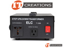 ELC T-1500 1500W VOLTAGE CONVERTER TRANSFORMER - STEP UP / DOWN - 110V / 220V CIRCUIT BREAKER PROTECTION preview image #2