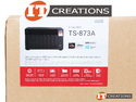 QNAP TS-873A HIGH PERFORMANCE DUAL 2.5GBE NAS ENCLOSURE CHASSIS - AMD RYZEN V1500B QUAD CORE 2.2GHZ 8GB DDR4 SODIMM RAM REDUNDANT POWER preview image #4