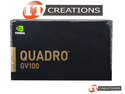 PNY NVIDIA QUADRO GV100 VOLTA GPU 32GB HBM2 5120 CUDA CORES 640 TENSOR CORES MEMORY INTERFACE 4096 BIT MEMORY BANDWIDTH 870GB/S PCI-E 3.0 X16 ( 4 ) FO preview image #0