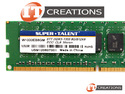 SUPER TALENT 8GB PC3-10600 DDR3-1333 ECC CL9 240 PIN 1.5V MEMORY MODULE