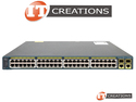 CISCO CATALYST 2960 SERIES SI POE-48 PORT RJ-45 10 / 100 LAN LITE ENTRY LAYER 2 POWER OVER ETHERNET SWITCH - ( 2 ) TWO 10 / 100 / 1000BT UPLINKS ( 2 ) TWO SFP UPLINKS preview image #0