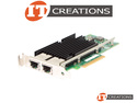 INTEL X540-T2 CNA 10GBE BASE-T PCI-E 2.1 X8 5 GT/S ( 2 ) DUAL ETHERNET RJ-45 PORTS CONVERGED NETWORK ADAPTER - HALF HEIGHT CARD NO BRACKET