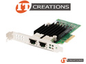 INTEL X550-T2 CNA 10GBASE-T DUAL PORT PCI-E 3.0 X4 CONVERGED NETWORK ADAPTER - X550T2 10GB/S ETHERNET 2-PORT / 10GBE 2P / DP10 / 2X10GB PCIE GEN3 ( 2 ) TWO RJ45 CONNECTORS ( RJ-45 ) preview image #0