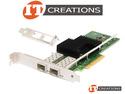 INTEL X710 DA2 CNA 10GBE DUAL PORT SFP+ PCI-E 3.0 X8 ETHERNET CONVERGED NETWORK ADAPTER - FORTVILLE X710DA2 / X710-DA2 ( 2 ) TWO SMALL FORM FACTOR PLU