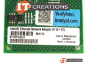 INTEL X710-T2L 10GBASE-T DUAL PORT PCI-E 3.0 X8 NETWORK ADAPTER - 10GB/S ETHERNET 2-PORT / 10GBE 2P / DP10 ( 2 ) TWO RJ45 PORTS ( RJ-45 ) preview image #2