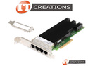 INTEL X710-T4 CNA 10GB QUAD PORT PCI-E 3.0 X8 ETHERNET CONVERGED NETWORK ADAPTER - 10GBASE-T ( 4 ) FOUR RJ45 CONNECTORS ( RJ-45 ) preview image #0