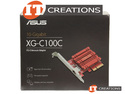 ASUS XG-C100C V3 10GBASE-T SINGLE PORT PCI-E 3.0 X4 NETWORK CARD - 10GB/S 1-PORT / 10G 1P ( 1 ) ONE RJ45 PORT ( RJ-45 ) - BACKWARD SPEED CAPABLE ( UPC preview image #0