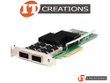 INTEL XL710-QDA2 CNA 40GBE DUAL PORT QSFP+ PCI-E 3.0 X8 CONVERGED NETWORK ADAPTER - XL710QDA2 40GB/S ETHERNET 2-PORT / 40GQSFP 2P / DP40 ( 2 ) TWO QUAD SMALL FORM FACTOR PLUGGABLE PLUS TRANSCEIVER SLOTS preview image #0