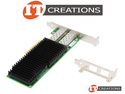 INTEL XXV710-DA2 25GBE DUAL PORT SFP28 PCI-E 3.0 X8 ETHERNET NETWORK ADAPTER - XXV710DA2 10GB/S ETHER 2-PORT / 2X10GB / 10GB 2P / DP10 NETWORK CARD ( 2 ) TWO SMALL FORM FACTOR PLUGGABLE PLUS TRANSCEIVER SLOTS preview image #1