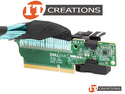 DELL PCIE NVME RISER1 PADDLE DUAL 74 PIN RIBBON CABLE WITH BOARD ASSEMBLY preview image #2
