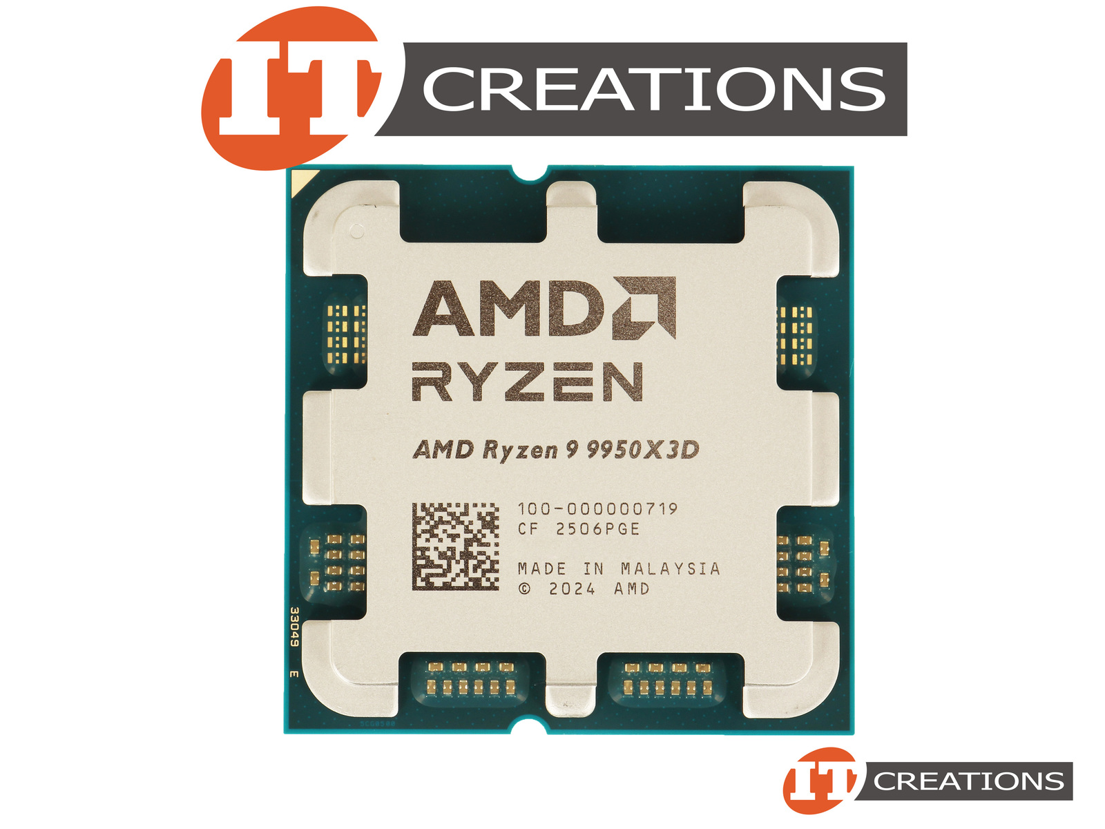 AMD RYZEN 9 16 CORE PROCESSOR 9950X3D 4.3GHZ / 5.7GHZ MAX 170W CPU