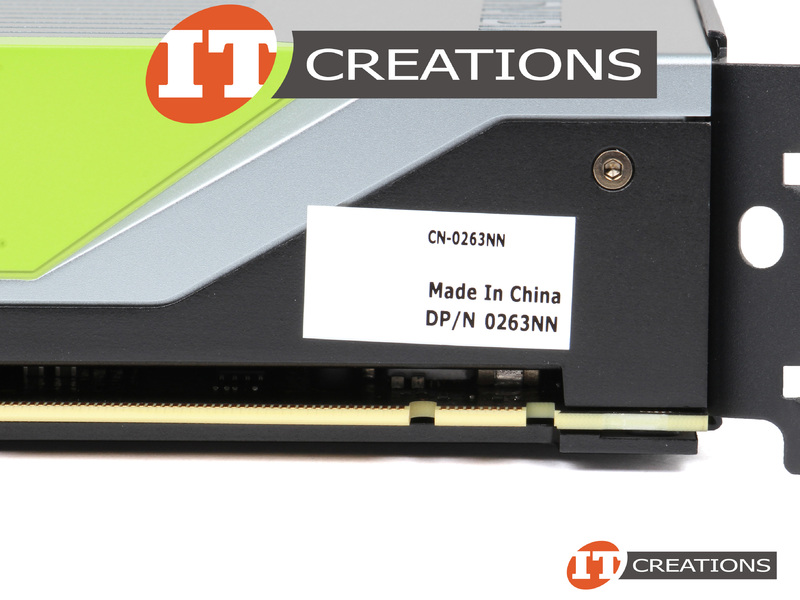 DELL NVIDIA QUADRO RTX 6000 GPU PASSIVE COOLING 24GB GRAPHICS