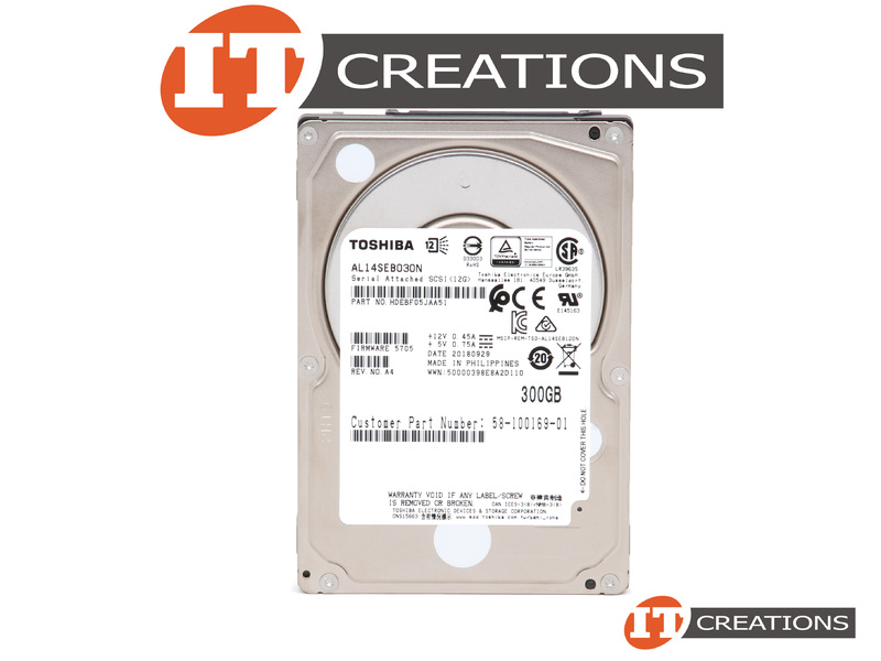 CISCO 300GB 10K RPM SAS III 2.5 INCH SFF 12GB/S SAS3 HARD DRIVE