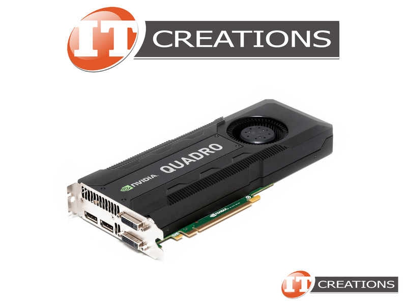 HP NVIDIA QUADRO K5000 GRAPHICS CARD 4GB 1536 CUDA VIDEO CARD GPU
