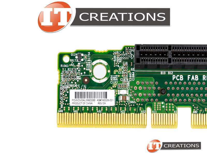 HP Riser Card Assembly für ProLiant DL60/120 Gen9 Server 777365-001